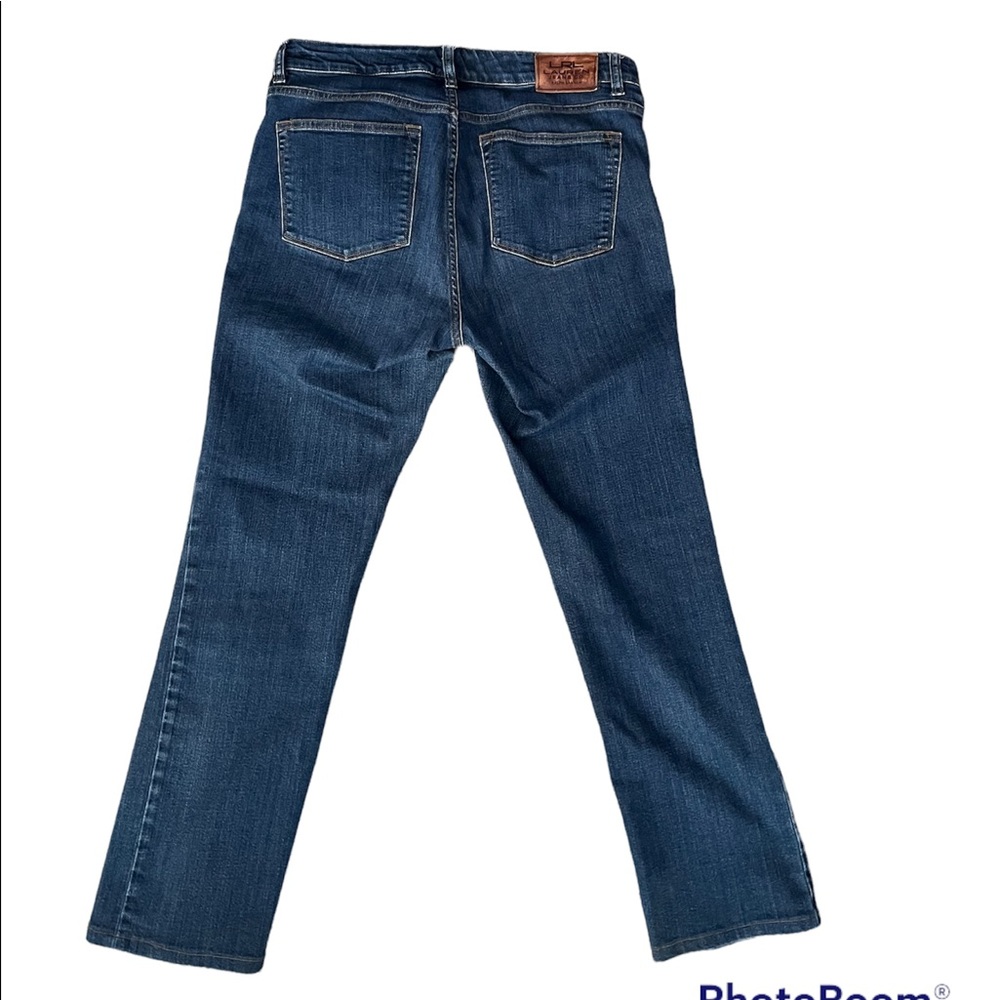 Lauren Ralph Lauren Heritage Jeans Straight Leg Size 8 Medium Wash - Picture 5 of 9